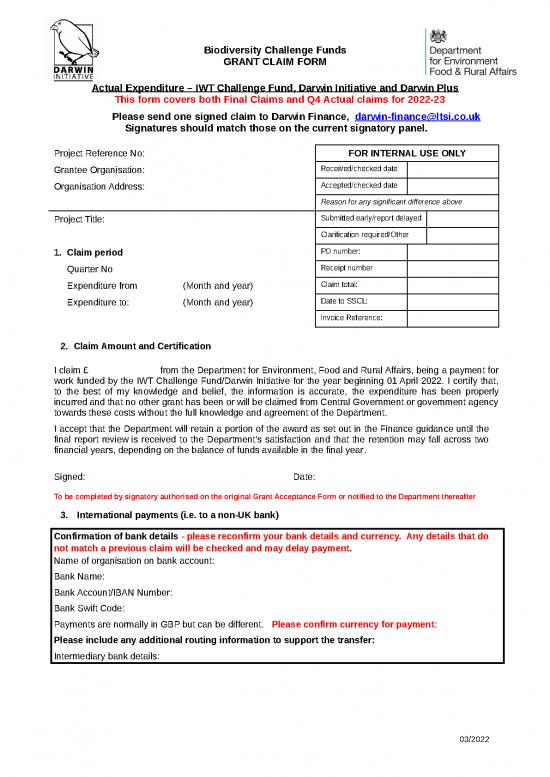 picture Certification Format Word 29400 | 2022 23 Actual Claim Form All Projects Final