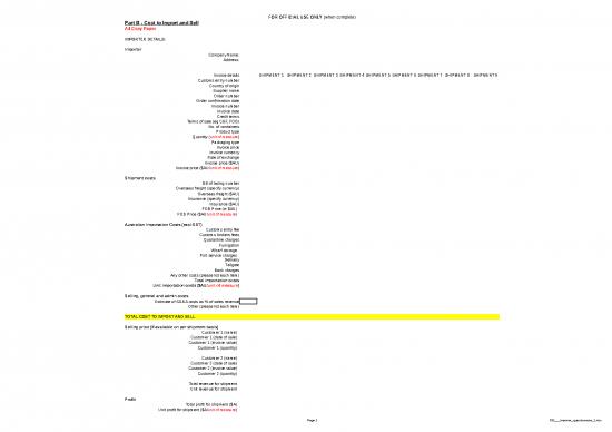 picture Excel Sheet Download 31125 | 551   Importer Questionnaire 1