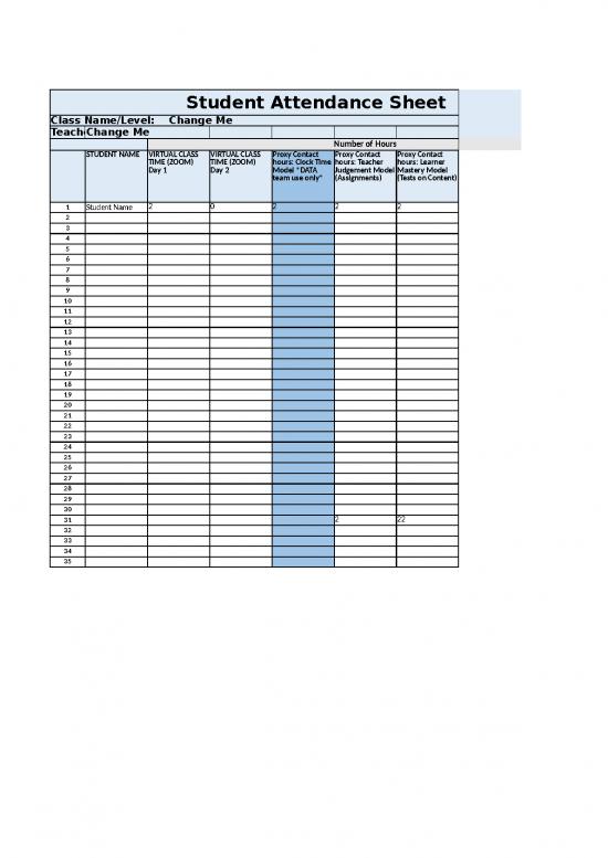picture1_Excel Sheet Download 30887 | Abe Student Attendance Spring 2020 Covid19