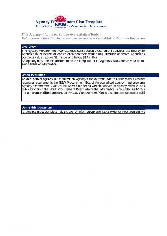 picture_Sample Excel Document Download 31552 | Agency Procurement Plan Template V2 July 2021