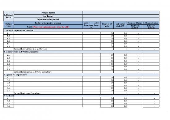 picture_Excel Sheet Download 30835 | Budget Form 1