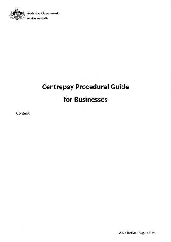 picture Word Document Flyer Template 29896 | Centrepay Procedural Guide For Businesses