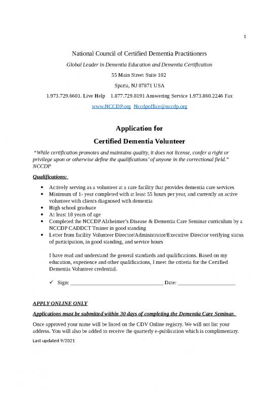 picture Certification Format Word 29060 | Certified Dementia Volunteer Application For Website