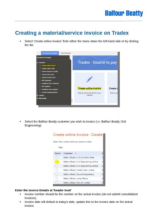 picture Spread Sheet Blank 30510 | Creating A Material Or Service Invoice On Tradex