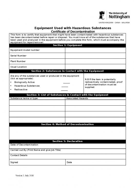 picture1_Job Flyer Template Word 30252 | Decontamination Certificate