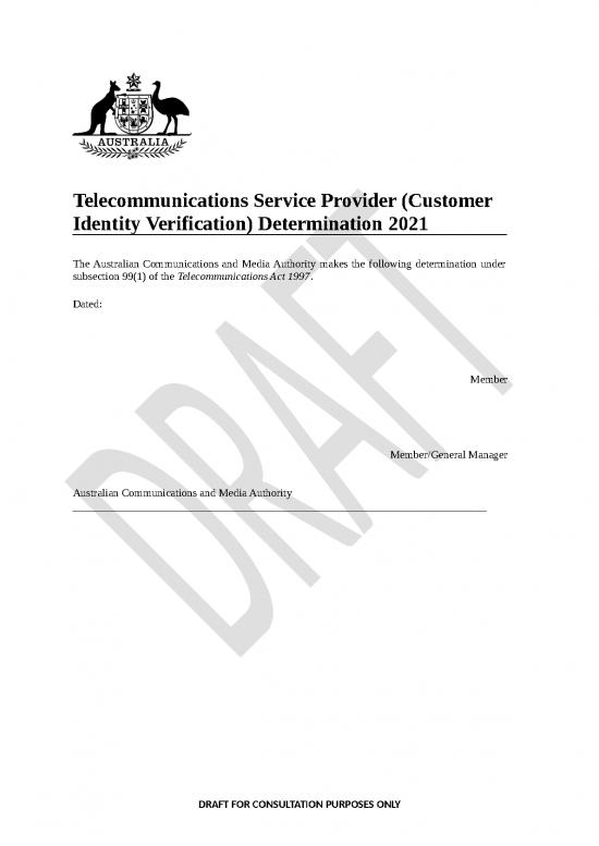 picture1_Draft Telco Service Provider (customer Id Verification) Determination 2021