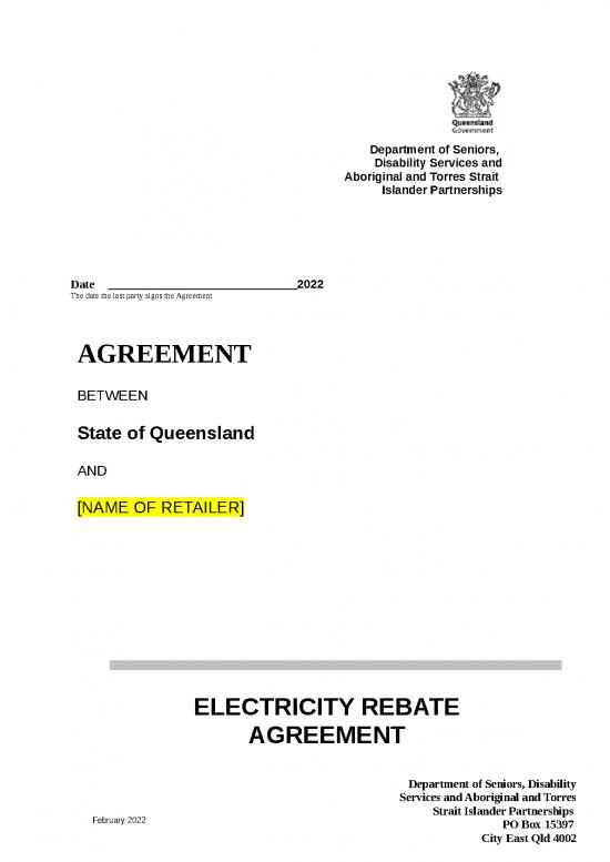 picture_Receipt Template Word 29430 | Electricity Rebate Agreement