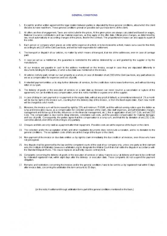 picture1_Legal Invoice Template Word 30574 | General Conditions