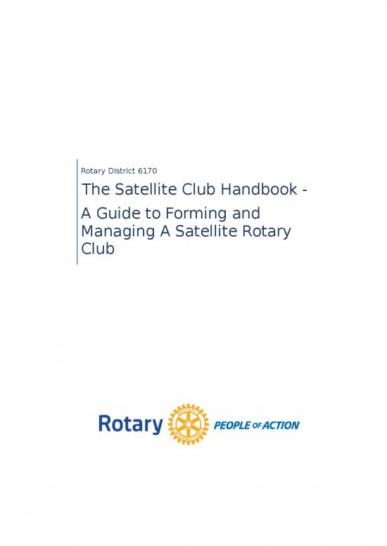 picture_Financial Spreadsheet 29395 | Guide To Forming And Managing A Satellite Rotary Club
