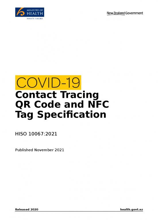 picture Health Flyer Template Word 29554 | Hiso 10067 2021 Covid 19 Contact Tracing Qr Code And Nfc Tag Specification V2