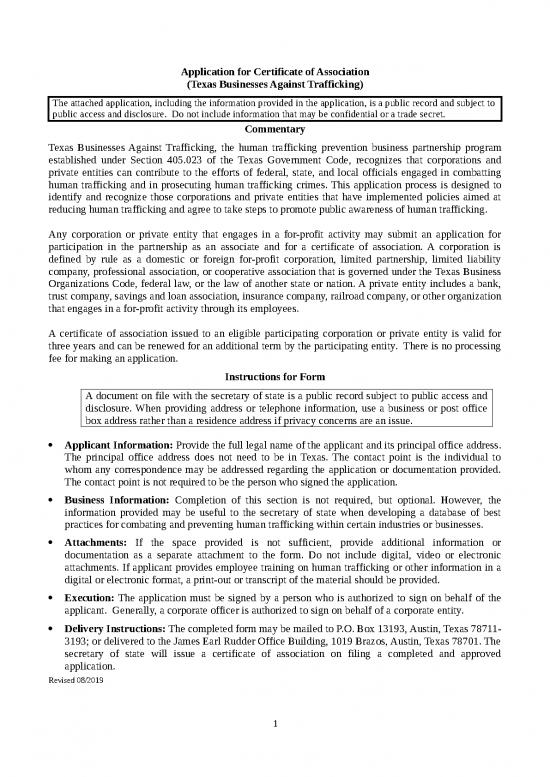 picture1_Certificate Word Format 30283 | Human Trafficking Associate Application