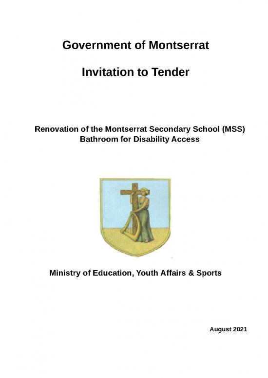 picture_Ms Word Report Templates Free Download 29198 | Invitation To Tender For Renovation Of The Montserrat Secondary School (mss) Bathroom For Disability Access612e57e7808c64815951