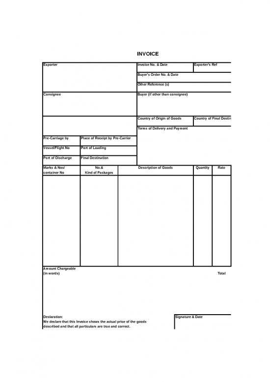 picture Account Template Excel Free Download 31140 | Invoice