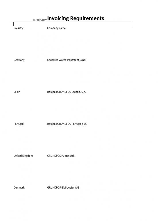 picture Sales Template Excel Free Download 31097 | Invoicing Requirements