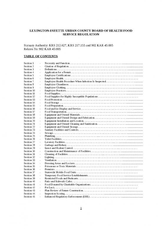 picture_Table Of Contents Template Word Free Download 29655 | Lexington Fayette Urban County Food Service Regulation 9 15 2021 Read Only