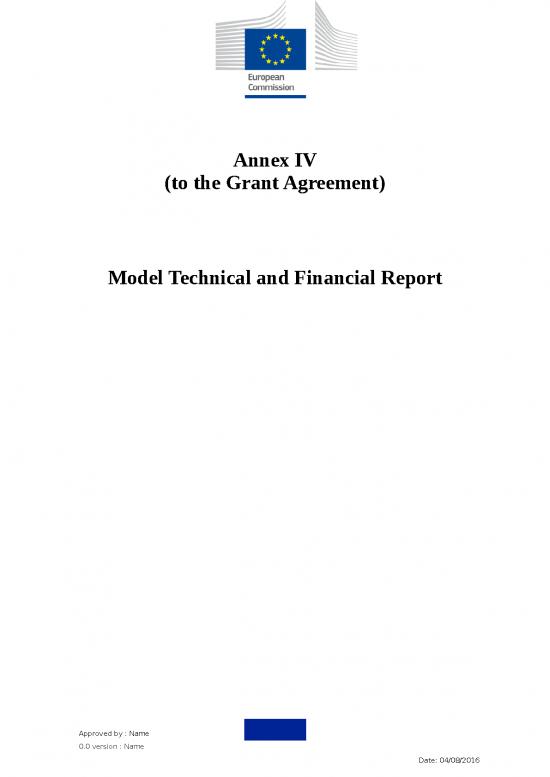picture Budget List Template 30370 | Model Technical Financial Report Call 2016