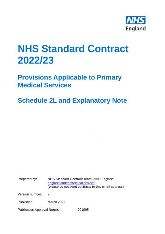picture_Nhs Standard Contract Provisions Applicable To Primary Medical Services