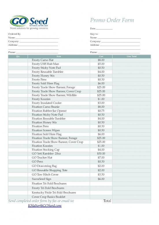 picture_Order Form Template Excel Download 31476 | Order Form 2019, Cash