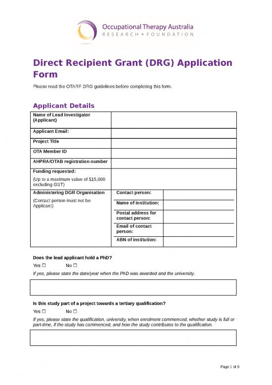 picture Gst Word Format 29100 | Otarf Dgr Application Form