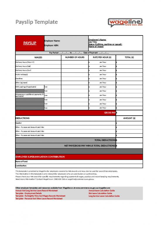 picture_Free Payslip Template Excel 31033 | Paysliptemplate