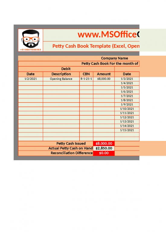 picture Excel Sheet Download 30876 | Petty Cash Book Excel Template