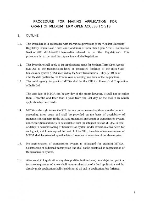 picture_Procedure For Medium Term Open Access