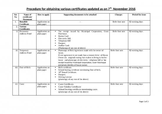 picture1_Certificate Word Format 30308 | Procedure For Obtaining Various Certificates