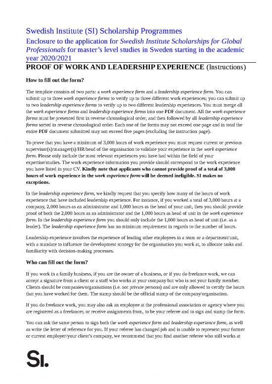 picture Work Out Spread Sheet 31351 | Proof Of Work And Leadership Experience Form Sisgp 2020 2021