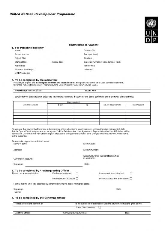 picture1_Certification Format Word 30138 | Psu Contract Management Payment And Taxes Certification Of Payment Form