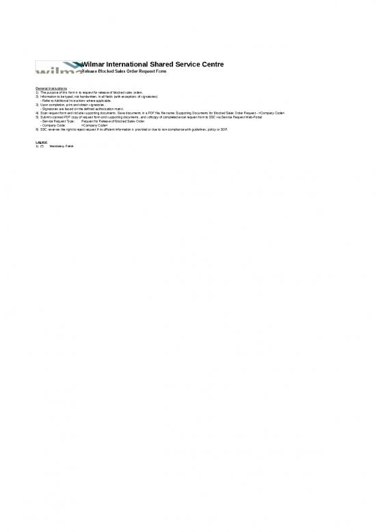 picture Excel Sheet Download 31485 | Rf Fi Ar 004 Release Blocked Sales Order Request Form V0