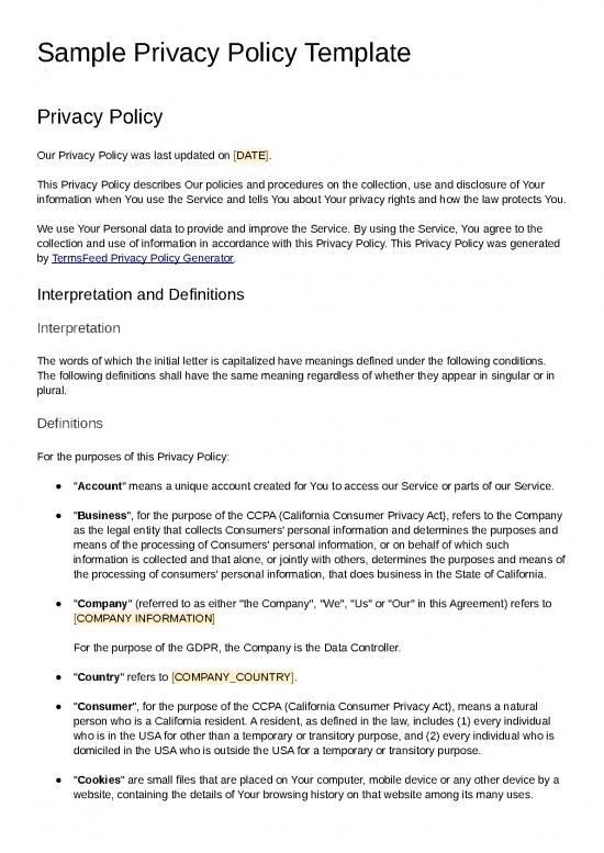 picture_Business Spread Sheet 29949 | Sample Privacy Policy Template