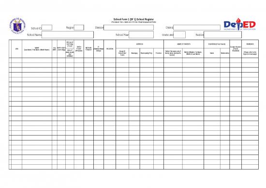 picture Excel Sheet Download 31044 | School Forms 1 7