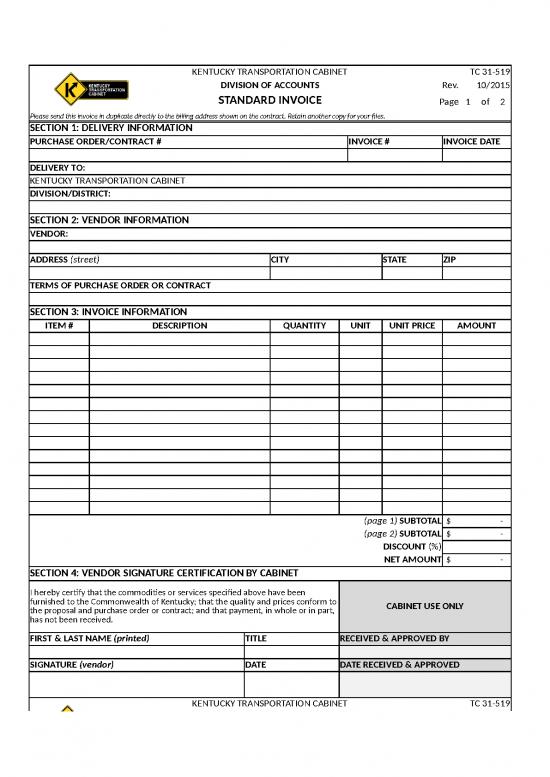 picture Billing Format In Excel Free Download 30956 | Tc 31 519