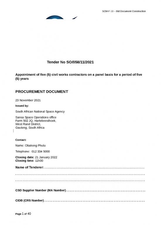 picture1_Construction Spreadsheet 29876 | Tender Document Construction Civil Panel 2