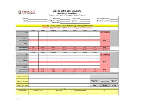 picture_Overtime Format In Excel Download 31290 | Wssu Late Hourly Timesheet