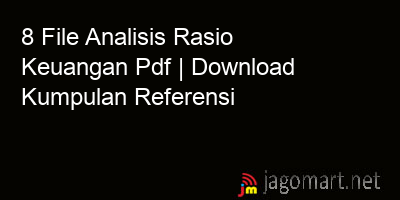 picture 8 File Analisis Rasio Keuangan Pdf | Download Kumpulan Referensi