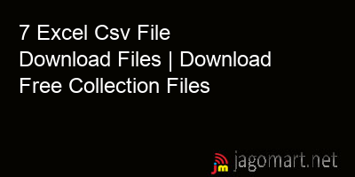 picture 7 Excel Csv File Download Files | Download Free Collection Files
