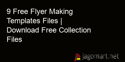 picture 9 Free Flyer Making Templates Files | Download Free Collection Files