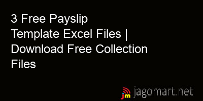 picture 3 Free Payslip Template Excel Files | Download Free Collection Files