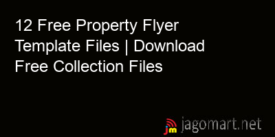 picture 12 Free Property Flyer Template Files | Download Free Collection Files