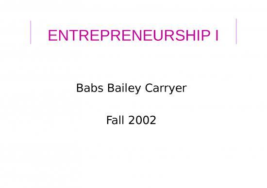 picture Business Power Point Slides 32052 | 01 Entrepreneurship Intro