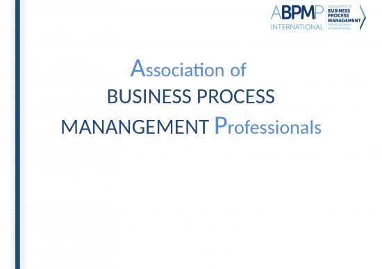 picture_Business Process Template Powerpoint 31767 | 2018 Abpmp Chapter Toolkit