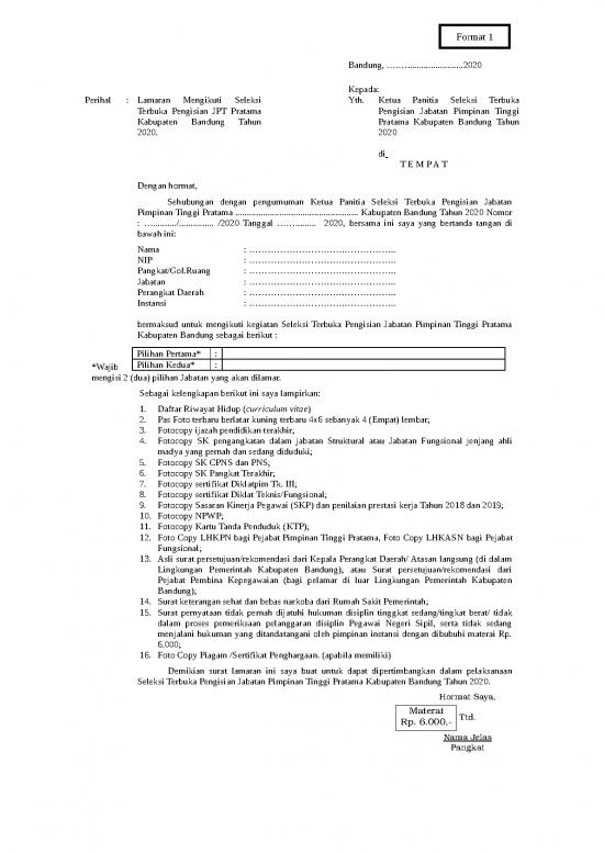 picture1_Contoh Cv Menarik Doc 33789 | 20200109084230 Surat Lamaran Jpt Pratama