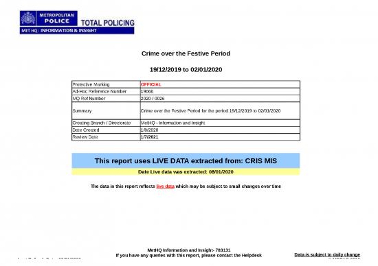 picture_Mis In Excel Sheet 32935 | 2020 0026   Crime Over The Festive Period
