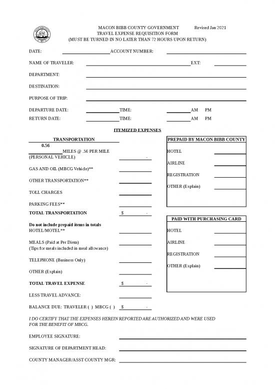 picture Business Expense Spreadsheet 32937 | 2021 Travel Expense Form