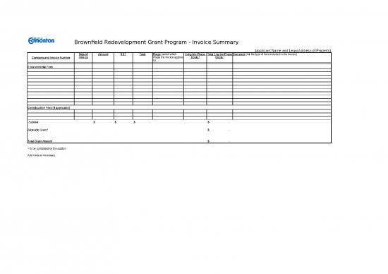 picture1_Excel Sample Sheet 33505 | Brownfields Appendices