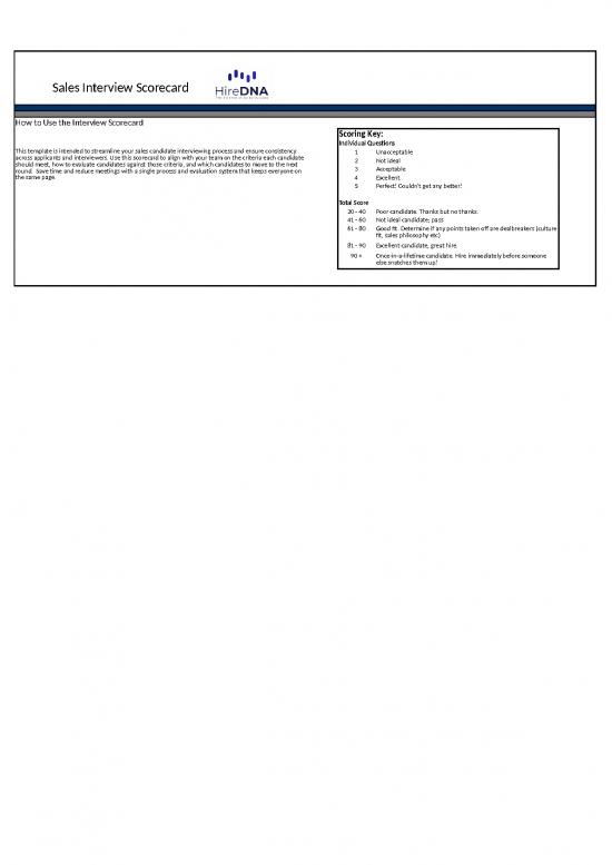 picture_Sales Template Excel Free Download 32377 | Candidate Scorecard And Interview Questionnaire