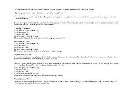 picture_Excel Report Format Template 32319 | Case Manager Caseload Report Template Ltc