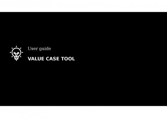 picture Business Power Point Slides 32022 | Ce2018 Value Case Tool User Guide V1 0