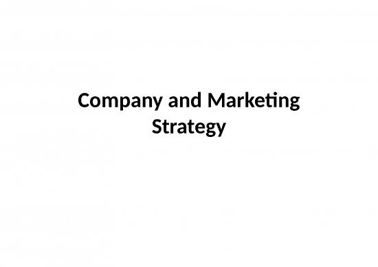 picture Business Power Point Slides 31883 | Ch2 Company And Marketing Strategy